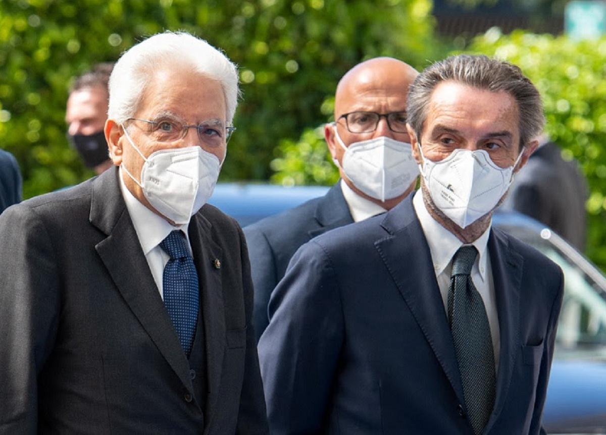 Mattarella in visita a Brescia, Fontana: Presidente vicino ai nostri territori Mattarella in visita a Brescia, Fontana: Presidente vicino ai nostri territori