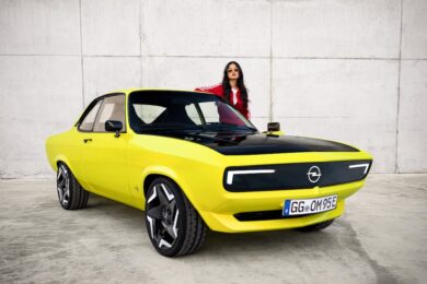 La Opel Manta, classica diventa elettrica