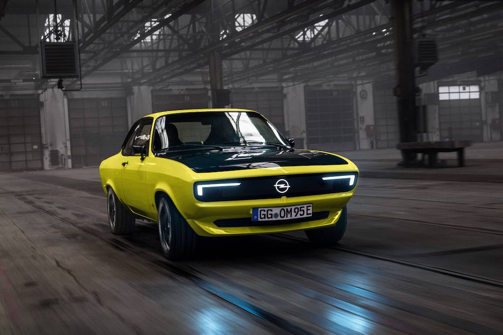 La Opel Manta, classica diventa elettrica La Opel Manta, classica diventa elettrica