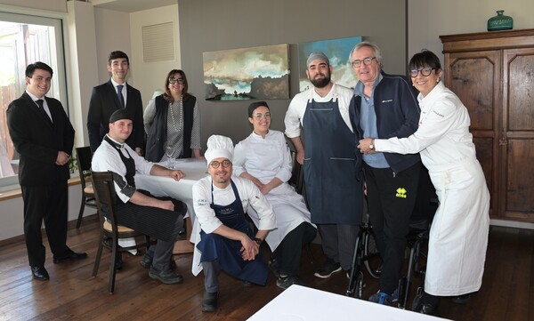 Isa Mazzocchi chef Premio Michelin Donna 2021 by Veuve Clicquot. Isa Mazzocchi chef Premio Michelin Donna 2021 by Veuve Clicquot.