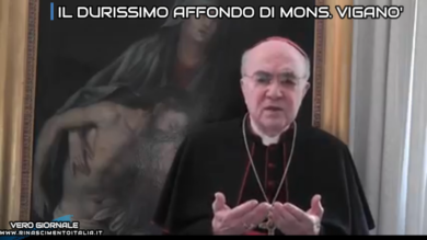 Cure negate e vaccini, il duro affondo di Mons.Viganò: il tg VERO GIORNALE