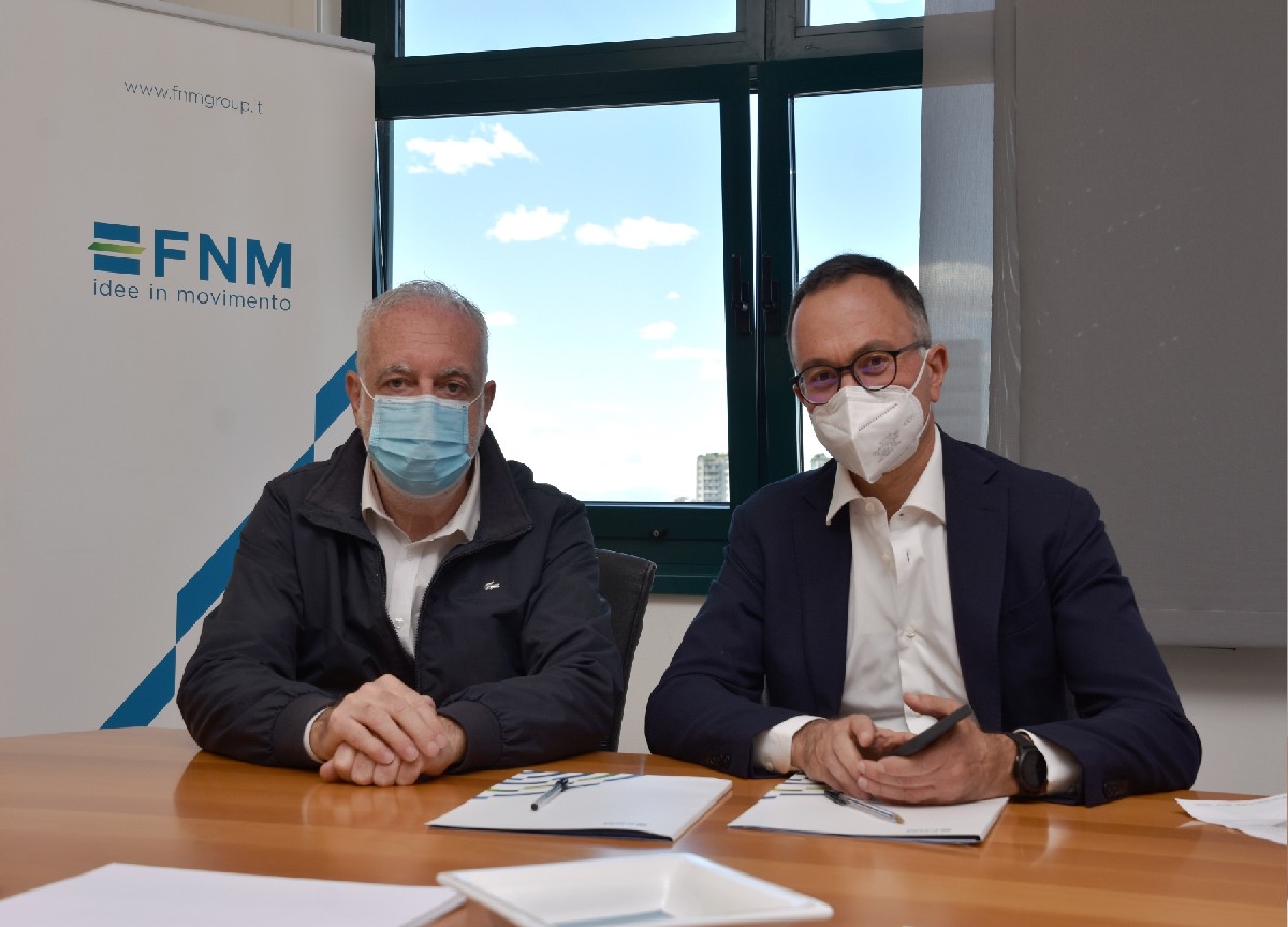 Trasporto merci, intesa tra FNM e SEA per sviluppo intermodalità ferro-aria Trasporto merci, intesa tra FNM e SEA per sviluppo intermodalità ferro-aria