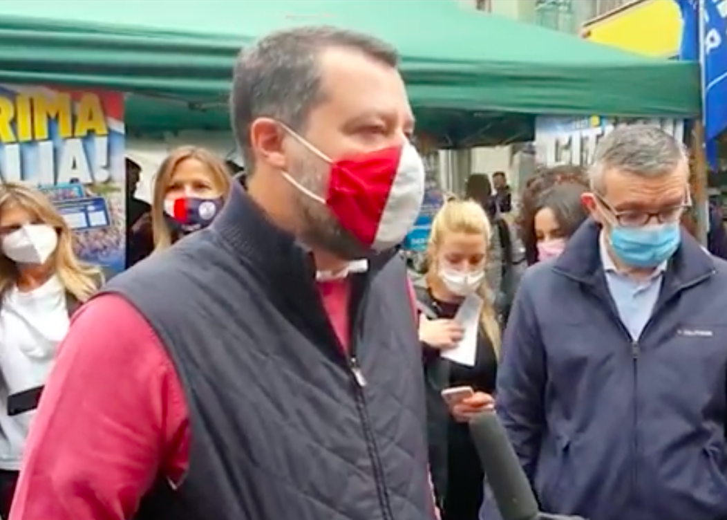 Fisco, Salvini: “Voglio tassare Amazon”. Ancora scontro con Letta Fisco, Salvini: “Voglio tassare Amazon”. Ancora scontro con Letta