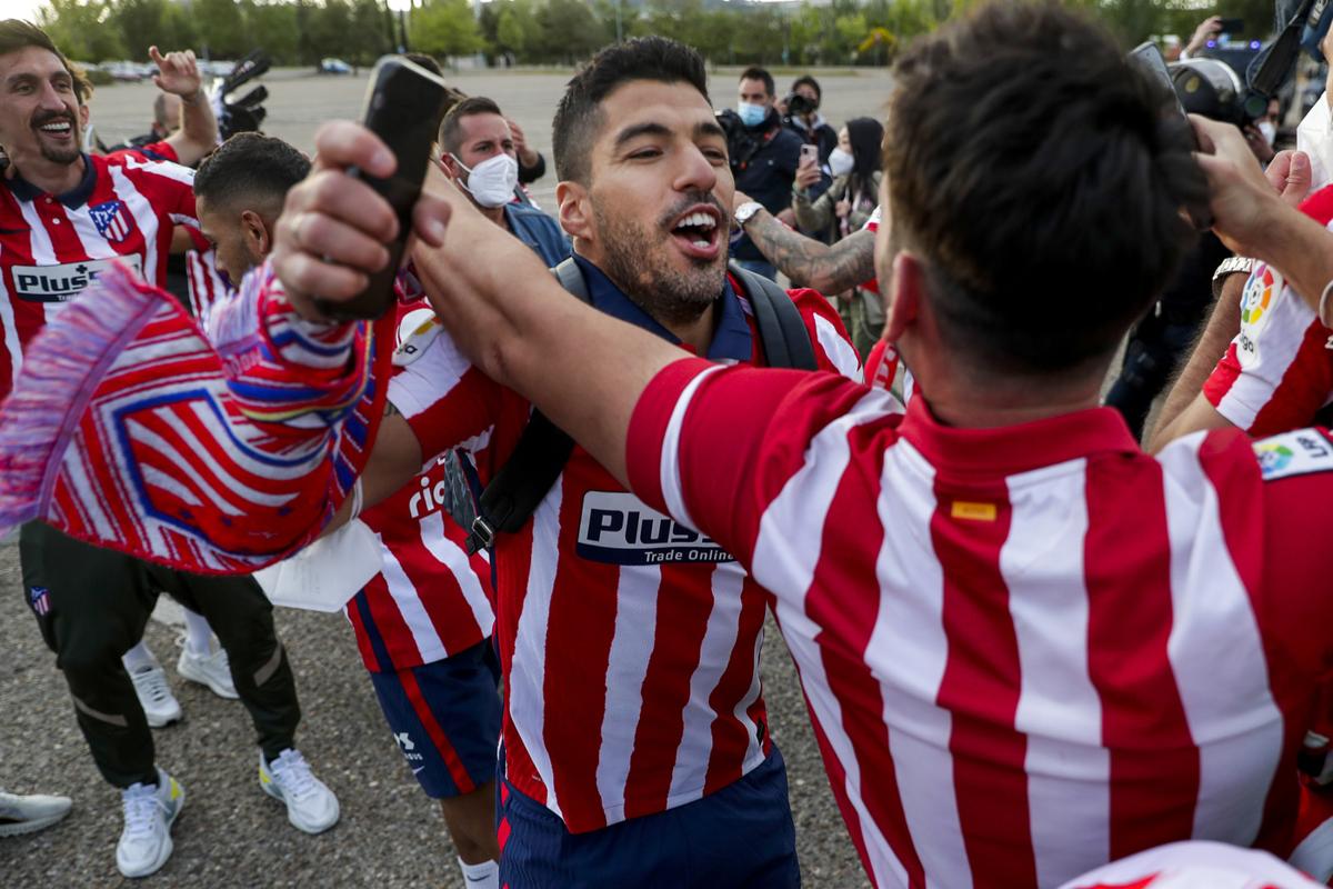 Atletico Madrid campione di Spagna dopo 7 anni: è la rivincita di Luis Suarez! Atletico Madrid campione di Spagna dopo 7 anni: è la rivincita di Luis Suarez!