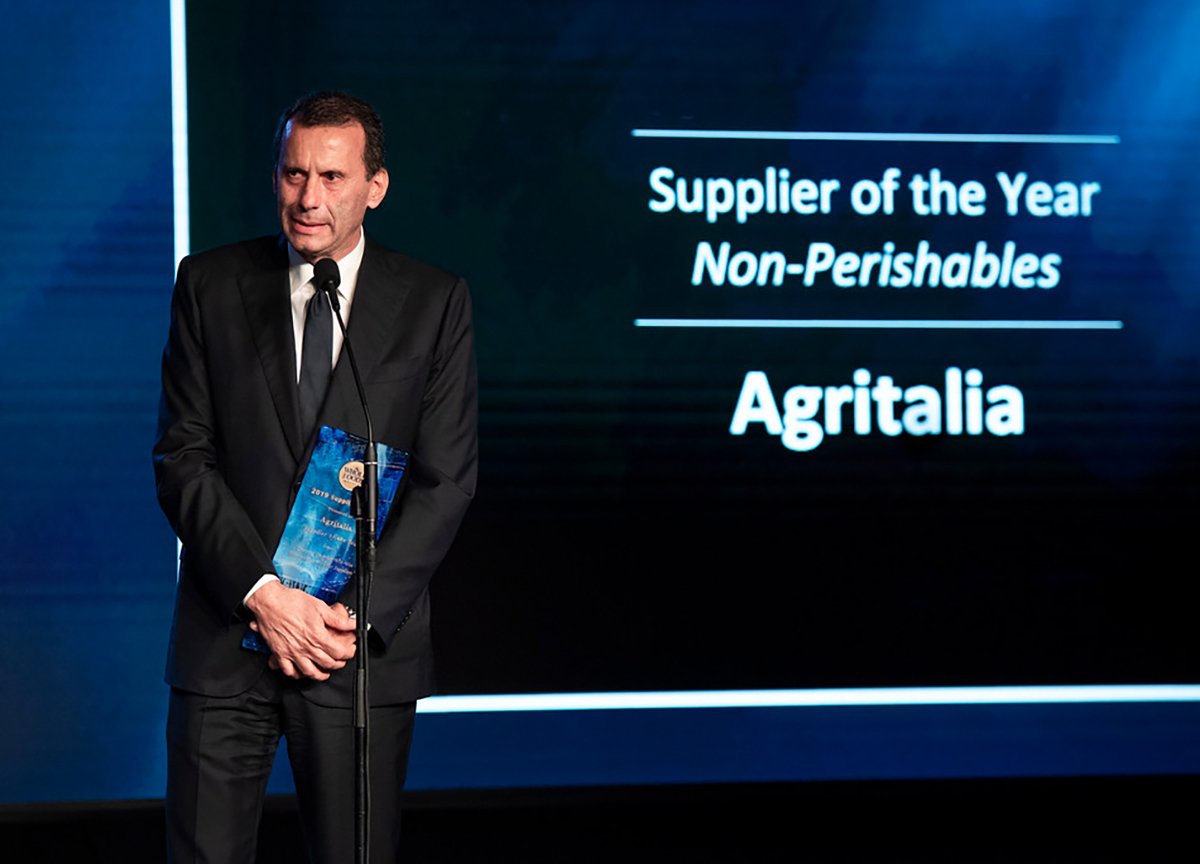 Agritalia è Supplier of the Year with Special Recognition Award Agritalia è Supplier of the Year with Special Recognition Award