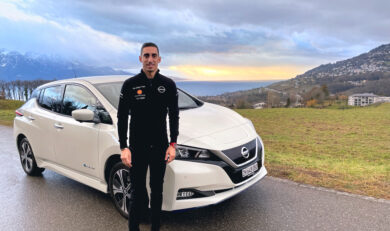 Il pilota di Formula E Sébastien Buemi: “La mia vita con una Nissan LEAF”