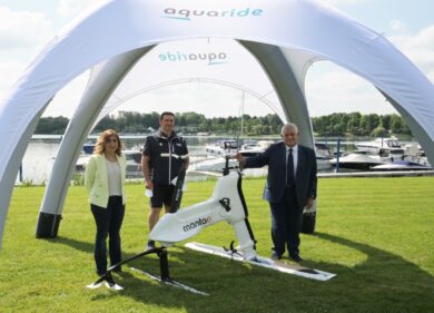 Manta 5 la bici acquatica dalla Nuova Zelanda al Lago Maggiore