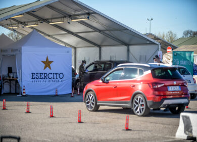 Covid: 2949 casi, 44 morti, rapporto tamponi-positivi all’1,8%