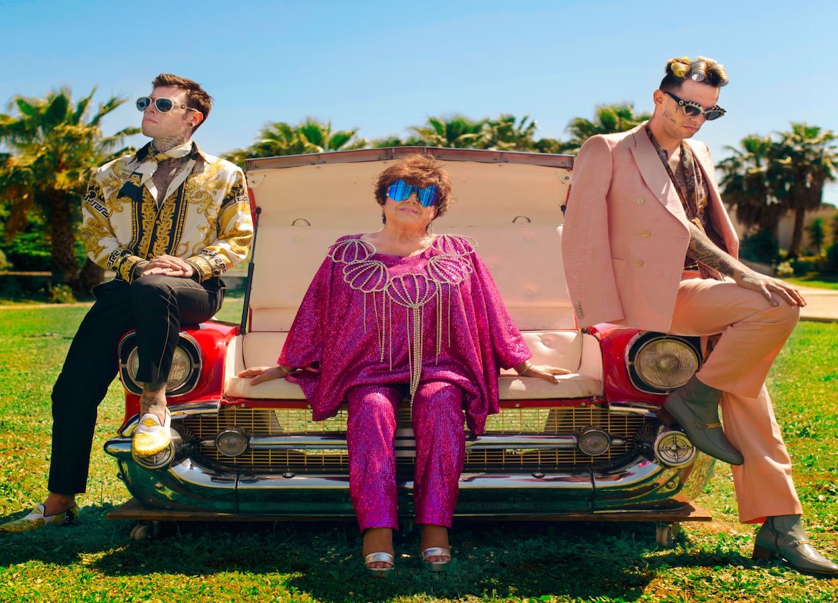 Triangolo Fedez-Berti-Lauro, un singolo per tre generazioni Triangolo Fedez-Berti-Lauro, un singolo per tre generazioni