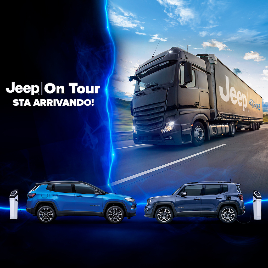 Riflettori accesesi sel tour italiano del Truck Jeep® Riflettori accesesi sel tour italiano del Truck Jeep®