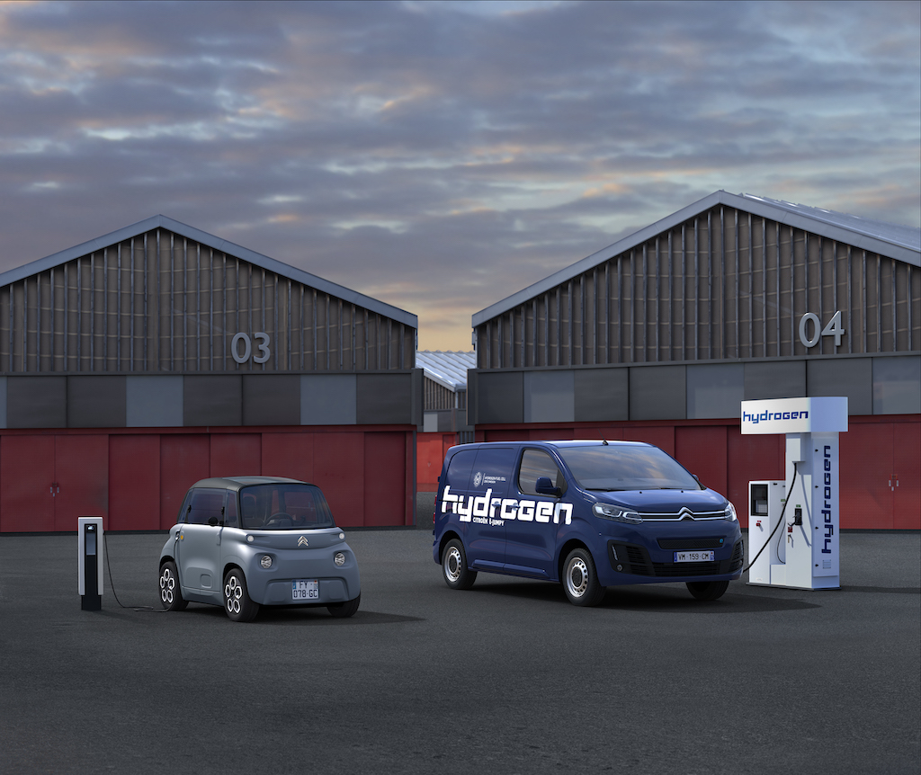 Citroën ë-Jumpy Hydrogen, il veicolo commerciale leggero elettrico del futuro Citroën ë-Jumpy Hydrogen, il veicolo commerciale leggero elettrico del futuro
