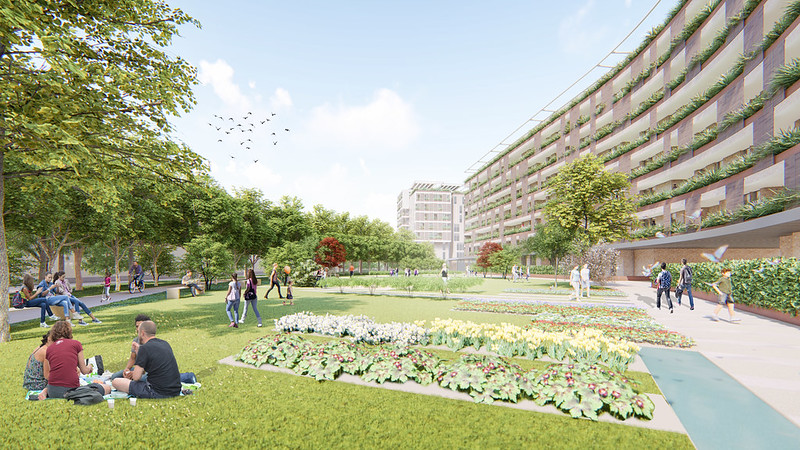 Scalo Lambrate, il quartiere si trasforma con verde, piazze e poesia
