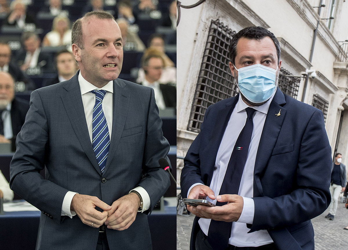 Svolta in Europa, il falco bavarese Weber apre a Salvini e alla Lega Svolta in Europa, il falco bavarese Weber apre a Salvini e alla Lega