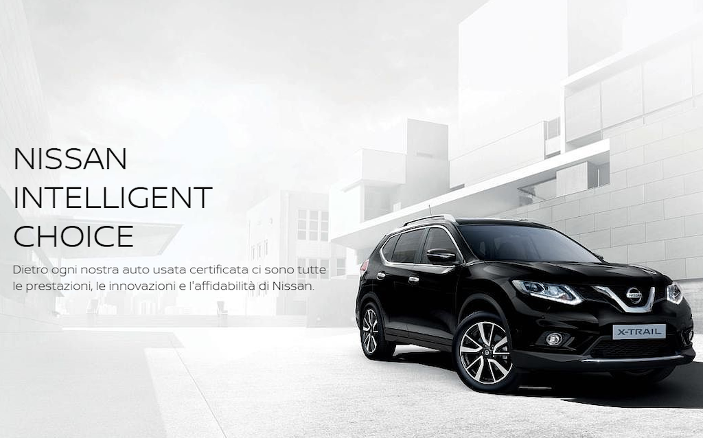 Nissan: usato garantito con l’Intelligent Choice Nissan: usato garantito con l’Intelligent Choice