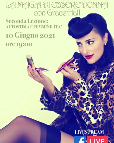 Lezioni di Burlesque da Emma Nitti (Grace Hall): La magia di essere donna