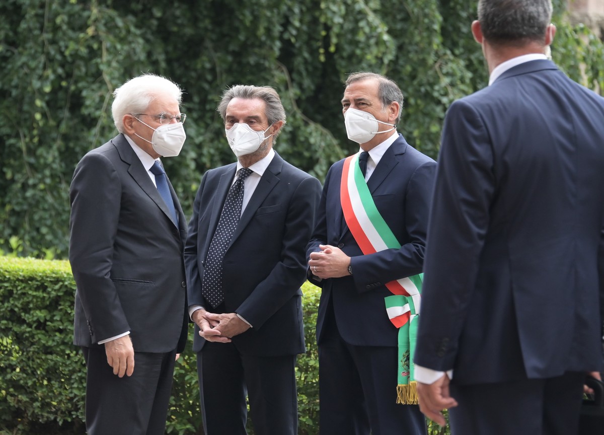 Sergio Mattarella: all’Università Statale di Milano per l’anno accademico 2020-2021. Sergio Mattarella: all’Università Statale di Milano per l’anno accademico 2020-2021.