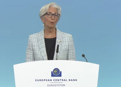 Bce, “crescita inflazione temporanea”. Acquisti Pepp su nel 3° trimestre