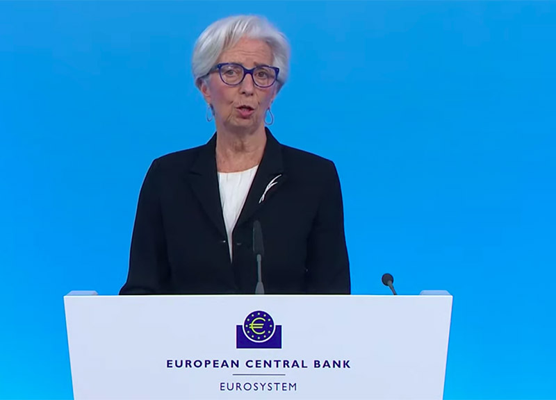 Bce, inflazione temporanea: Lagarde prepara più acquisti nel 3º trimestre Bce, inflazione temporanea: Lagarde prepara più acquisti nel 3º trimestre