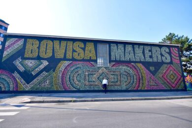 Bovisa, svelato il primo murale identificativo del quartiere