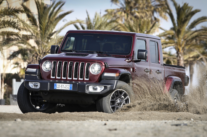 Gladiator segna il ritorno del marchio Jeep® nel segmento dei pick-up