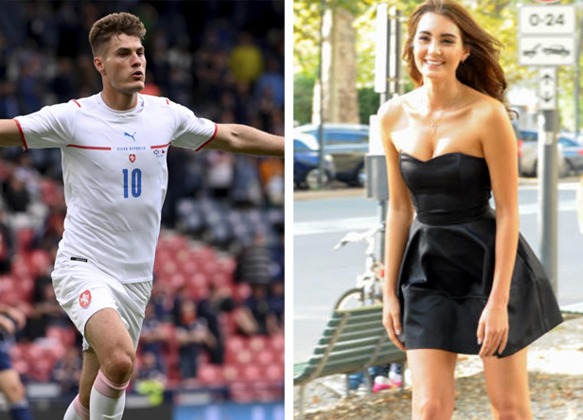 Schick, gol da antologia a Euro2020. La bellissima sorella Kristyna festeggia Schick, gol da antologia a Euro2020. La bellissima sorella Kristyna festeggia