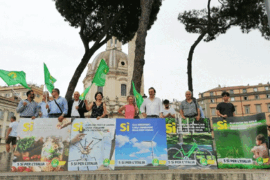 I Verdi tentano il rilancio. Apertura a Letta e Conte