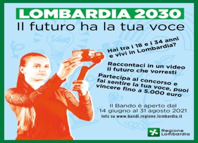 Al via il concorso “Lombardia 2030: il futuro ha la tua voce”