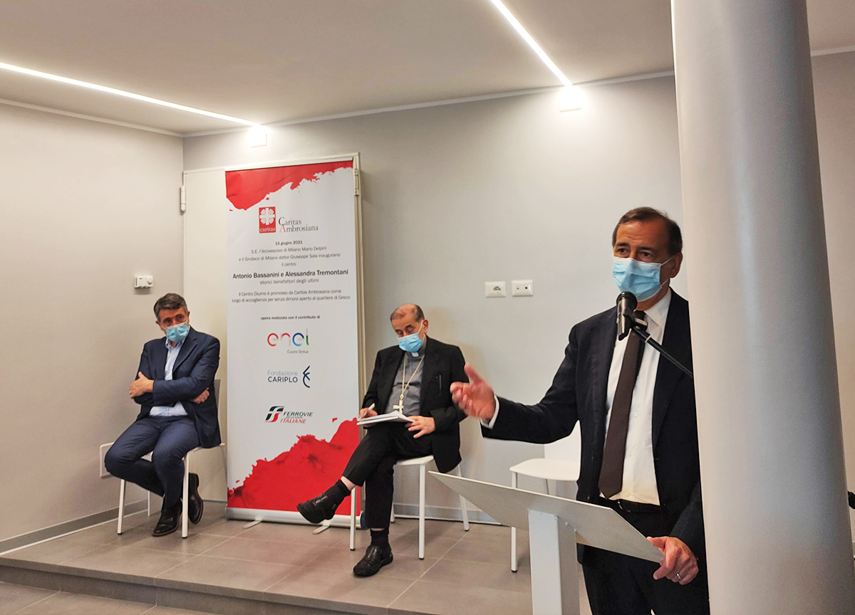 Enel Cuore con la Caritas Ambrosiana. Inaugurato nuovo centro per i senzatetto Enel Cuore con la Caritas Ambrosiana. Inaugurato nuovo centro per i senzatetto