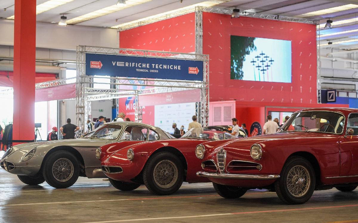Al via la trentanovesima edizione della Mille Miglia