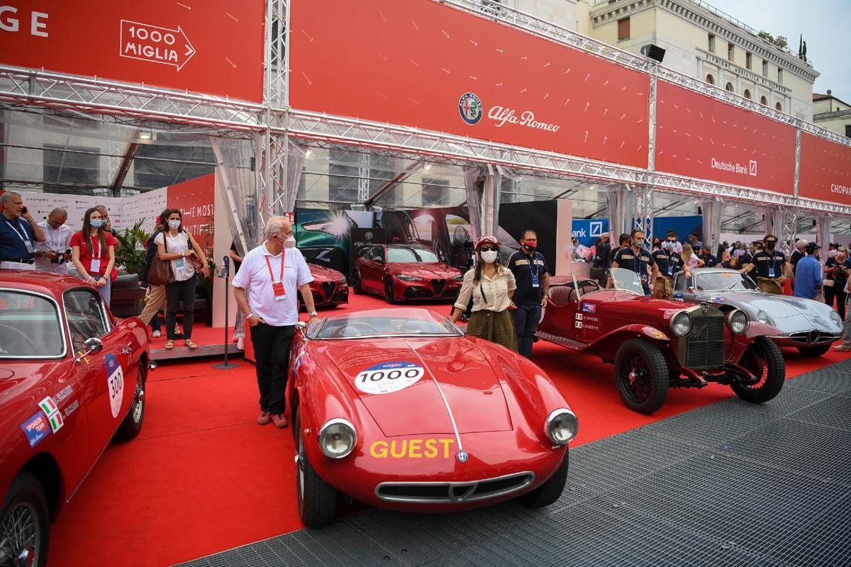 Al via la trentanovesima edizione della Mille Miglia