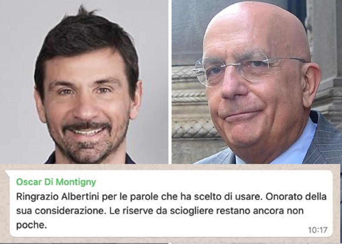 Milano, centrodestra: ipotesi Di Montigny-Albertini? L’sms: “Molte riserve” Milano, centrodestra: ipotesi Di Montigny-Albertini? L’sms: “Molte riserve”