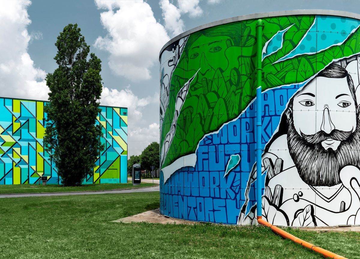 Prologis Park Lodi, una galleria a cielo aperto: 8 urban artist in dialogo Prologis Park Lodi, una galleria a cielo aperto: 8 urban artist in dialogo
