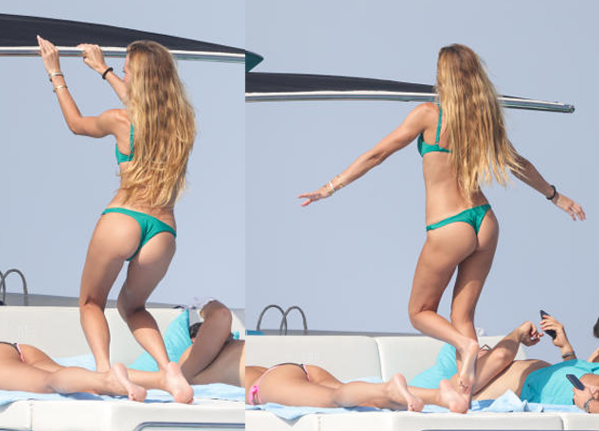 Heidi Klum, magliettina della Germania è striminzita (euro… foto!): che gol Heidi Klum, magliettina della Germania è striminzita (euro… foto!): che gol