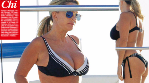 Paola Ferrari-Basic Instinct: “Video Sharon Stone? Non ho farfallina tatuata”