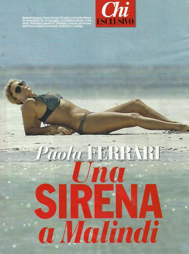 Paola Ferrari-Basic Instinct: “Video Sharon Stone? Non ho farfallina tatuata”