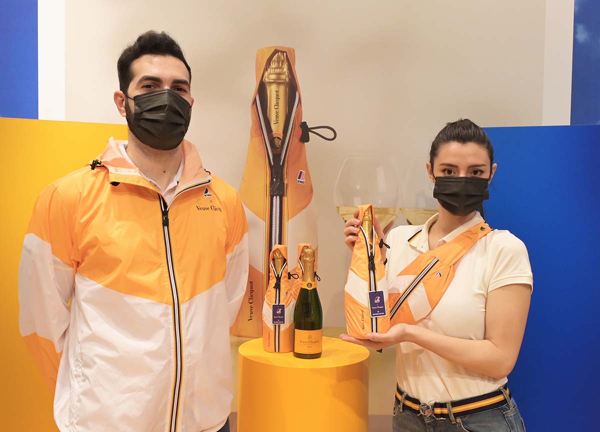 Veuve Clicquot e K-WAY alla RINASCENTE di Milano Veuve Clicquot e K-WAY alla RINASCENTE di Milano