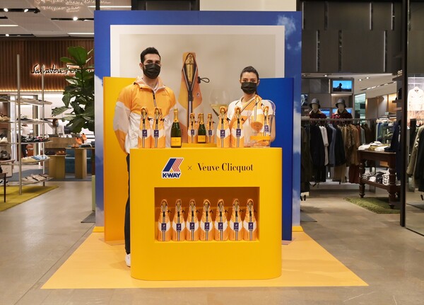 Veuve Clicquot e K-WAY alla RINASCENTE di Milano Veuve Clicquot e K-WAY alla RINASCENTE di Milano