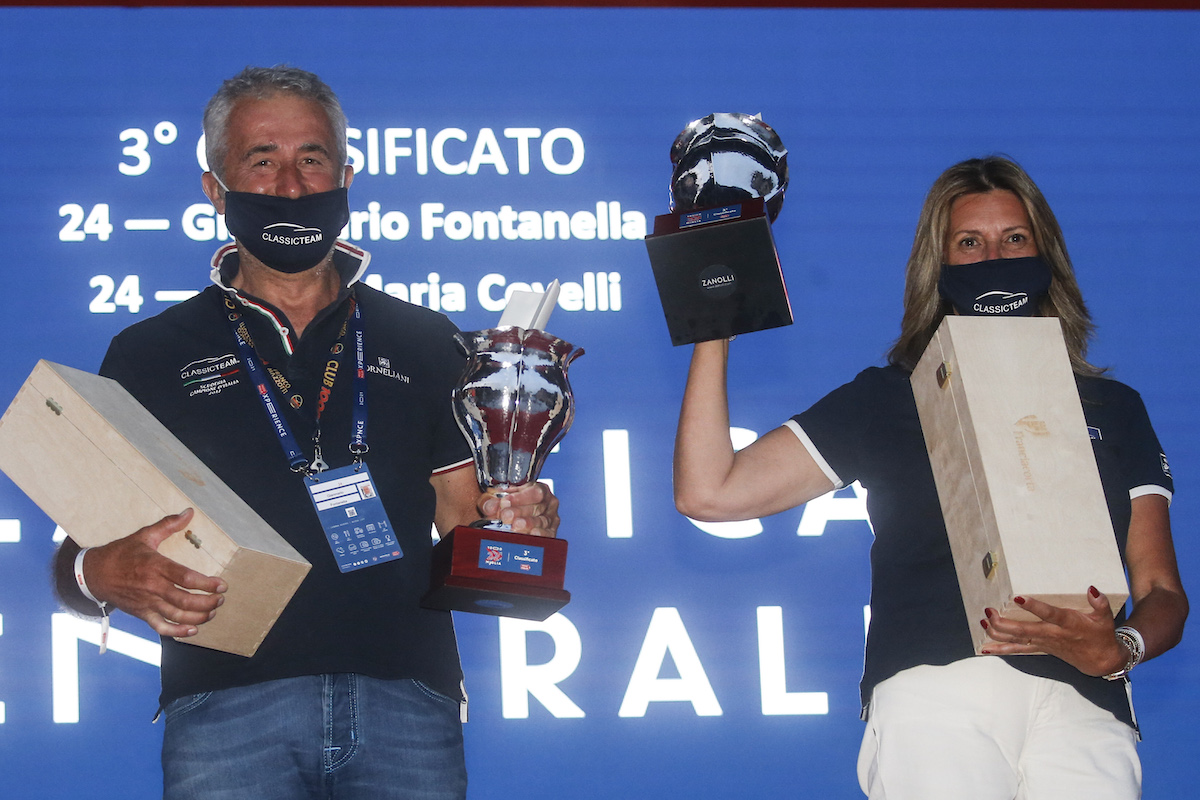 Andrea Vesco e Fabio Salvinelli vincono la 1000 Miglia 2021