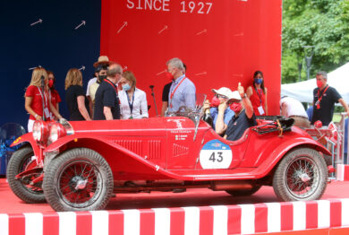 Vesco e Salvinelli vincono la  39a edizione della 1000 Miglia