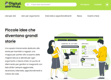 DeA Planeta lancia il nuovo web magazine per ragazzi: Digital Merenda