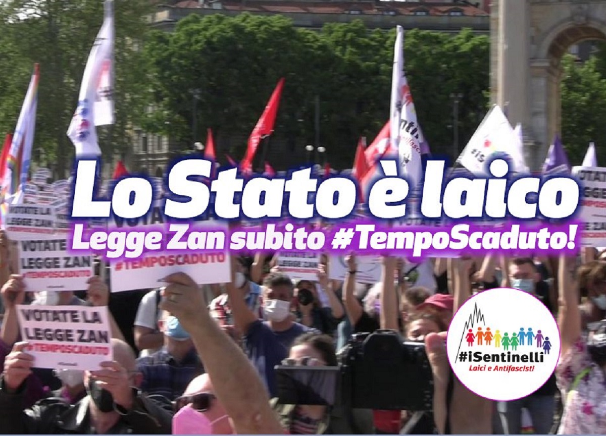 Ddl Zan, Sentinelli contro il Vaticano: la campagna social Ddl Zan, Sentinelli contro il Vaticano: la campagna social