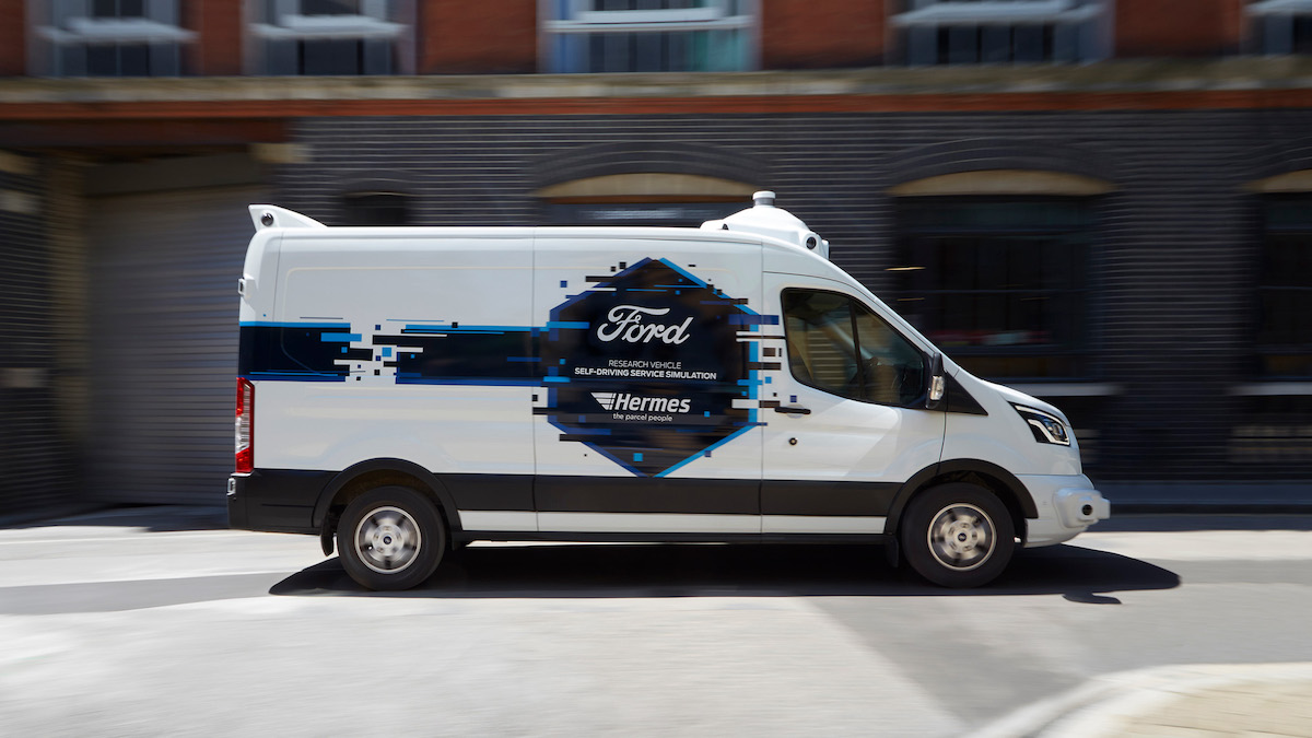 Ford ed Herme testano i veicoli a guida autonoma per le consegne a domicilio