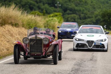 La 1000 Miglia 2021 si è chiusa all’insegna di Alfa Romeo