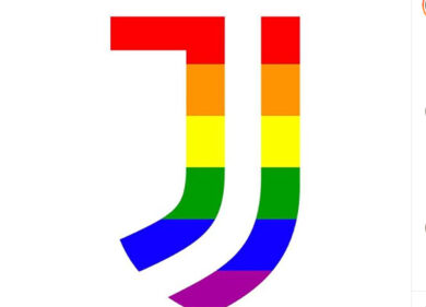 La Juventus sfoggia un logo coi colori del rainbow LGBTQ+, schiaffo alla Uefa