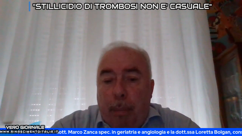 “Lo stillicidio di trombosi non può essere casuale”: il tg VERO GIORNALE “Lo stillicidio di trombosi non può essere casuale”: il tg VERO GIORNALE