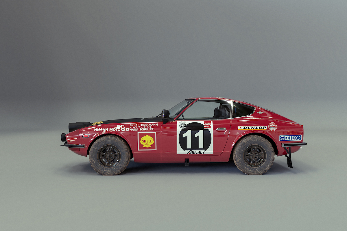 Nissan JUKE Rally Tribute Concept, un omaggio alla 240Z