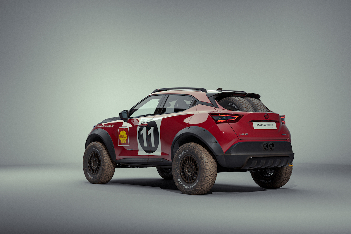 Nissan JUKE Rally Tribute Concept, un omaggio alla 240Z