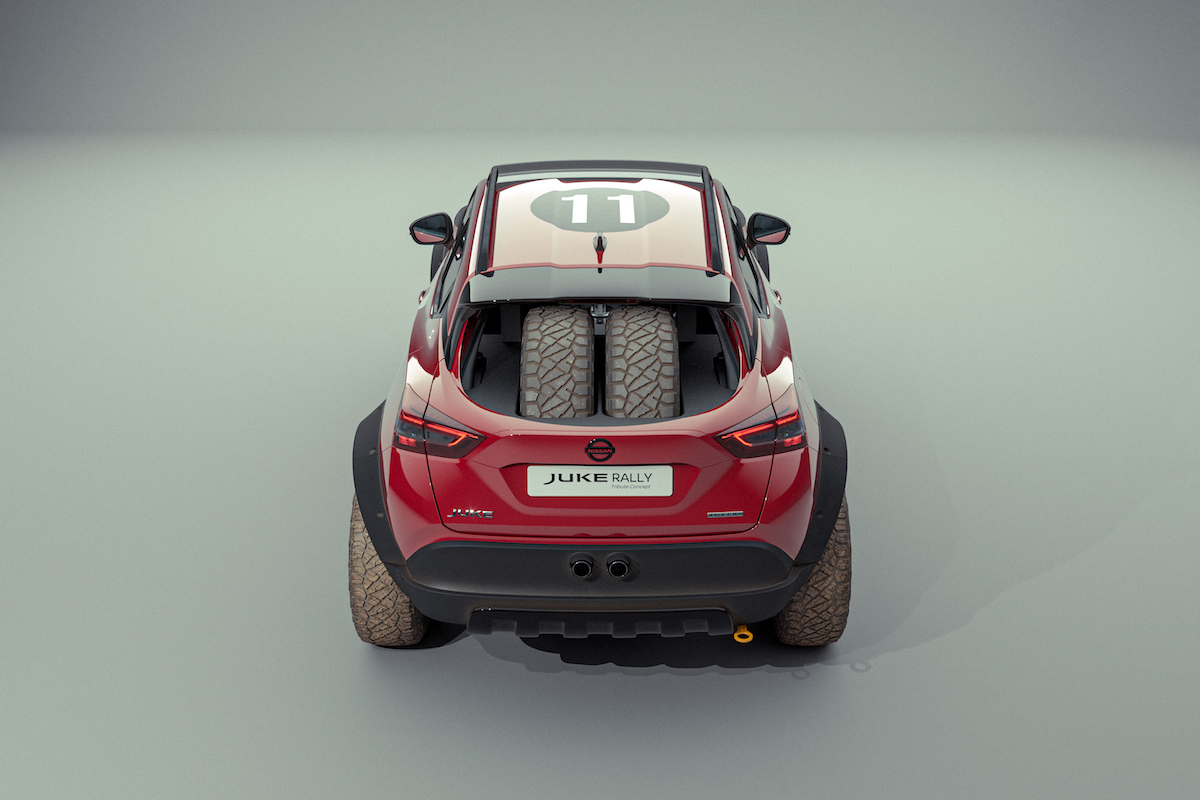 Nissan JUKE Rally Tribute Concept, un omaggio alla 240Z