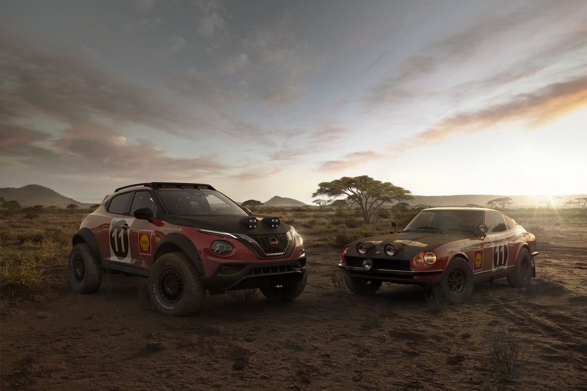Nissan JUKE Rally Tribute Concept, un omaggio alla 240Z