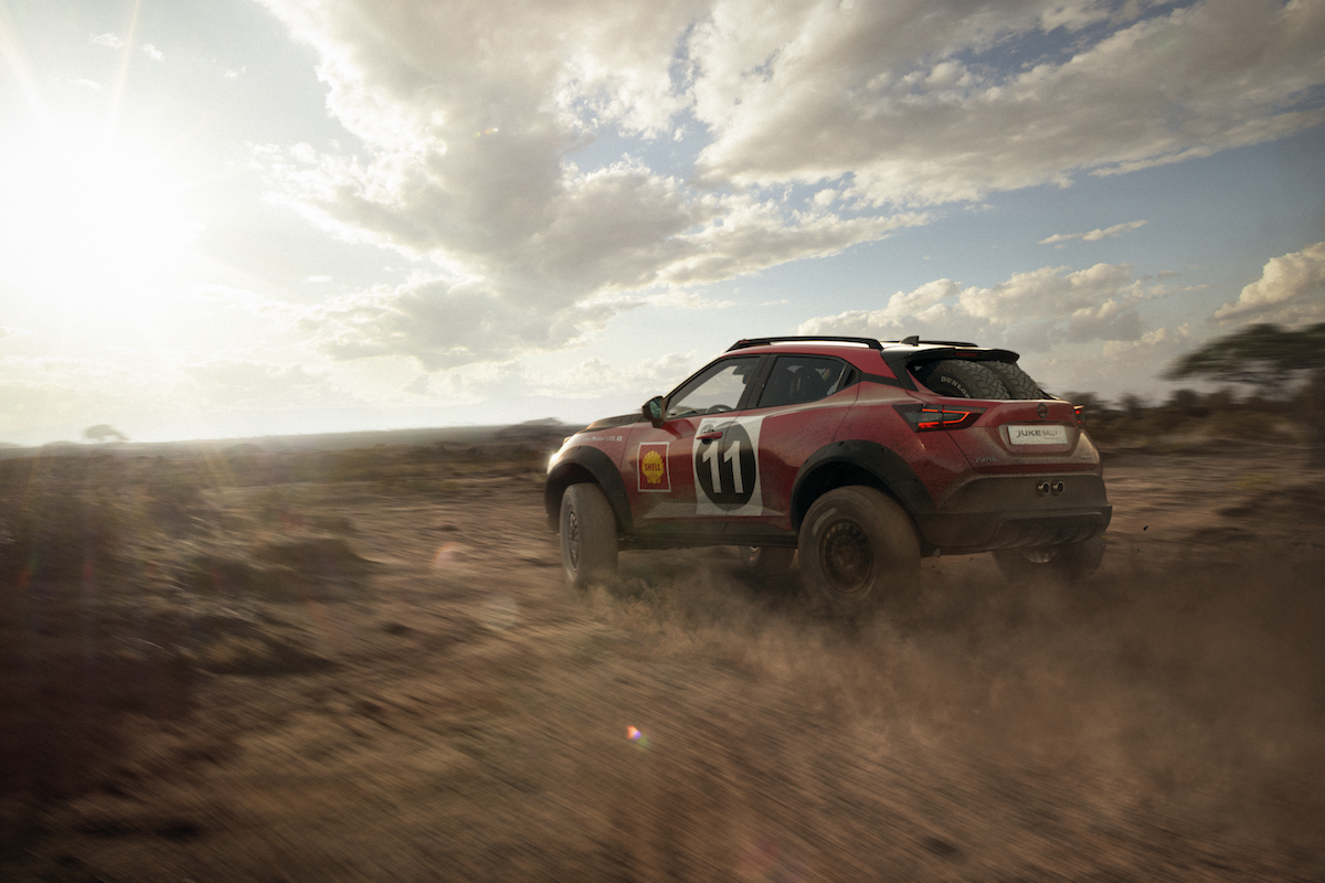 Nissan JUKE Rally Tribute Concept, un omaggio alla 240Z